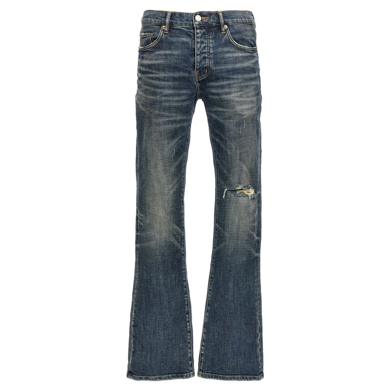 Purple Men '1 Year Dirty Fade' Jeans
